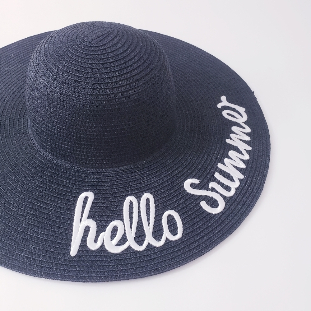 Lucky 7 Sun Hello Summer Hat - Picture 3 of 5